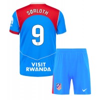 Atletico Madrid Alexander Sorloth #9 Tretí Detský futbalový dres 2025-26 Krátky Rukáv (+ trenírky)